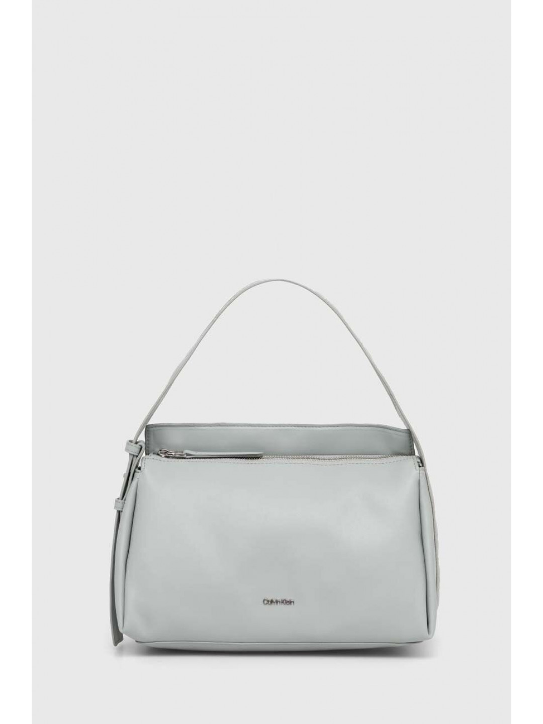 Kabelka Calvin Klein šedá barva K60K611661